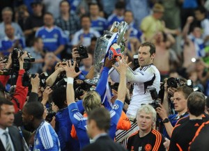 SPT_GCK_190512_Champions League Final 2012, FC Bayern Munchen v Chelsea FC, Munich, Chelsea celebrate victory.