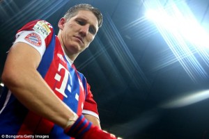  Bayern Munich midfielder Bastian Schweinsteiger has reportedly agreed a move to Manchester United